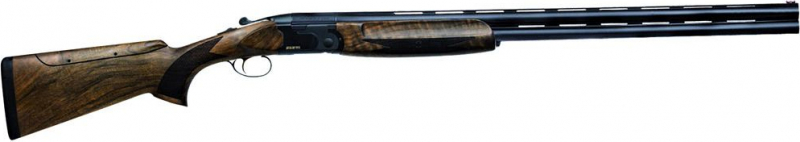 ATA Arms Sporter Black 12GA 3" Over/Under Shotgun 30" Barrel w/ Adjustable Comb Matte Finish Turkish Walnut Stock - 04559-S1230-BLK-ADJ