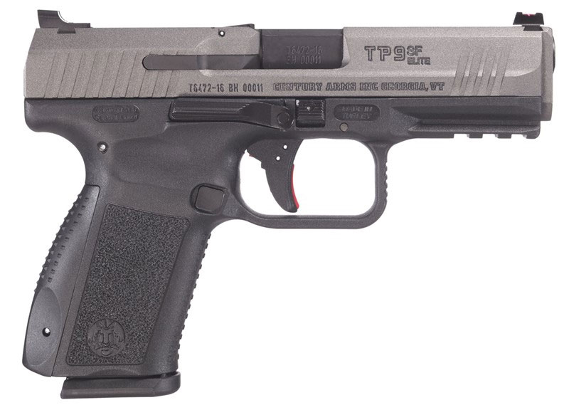 Canik TP9SF Elite 9mm 15rd Warren Tactical Sight Edition Pistol - Tungsten Finish - HG3898TN
