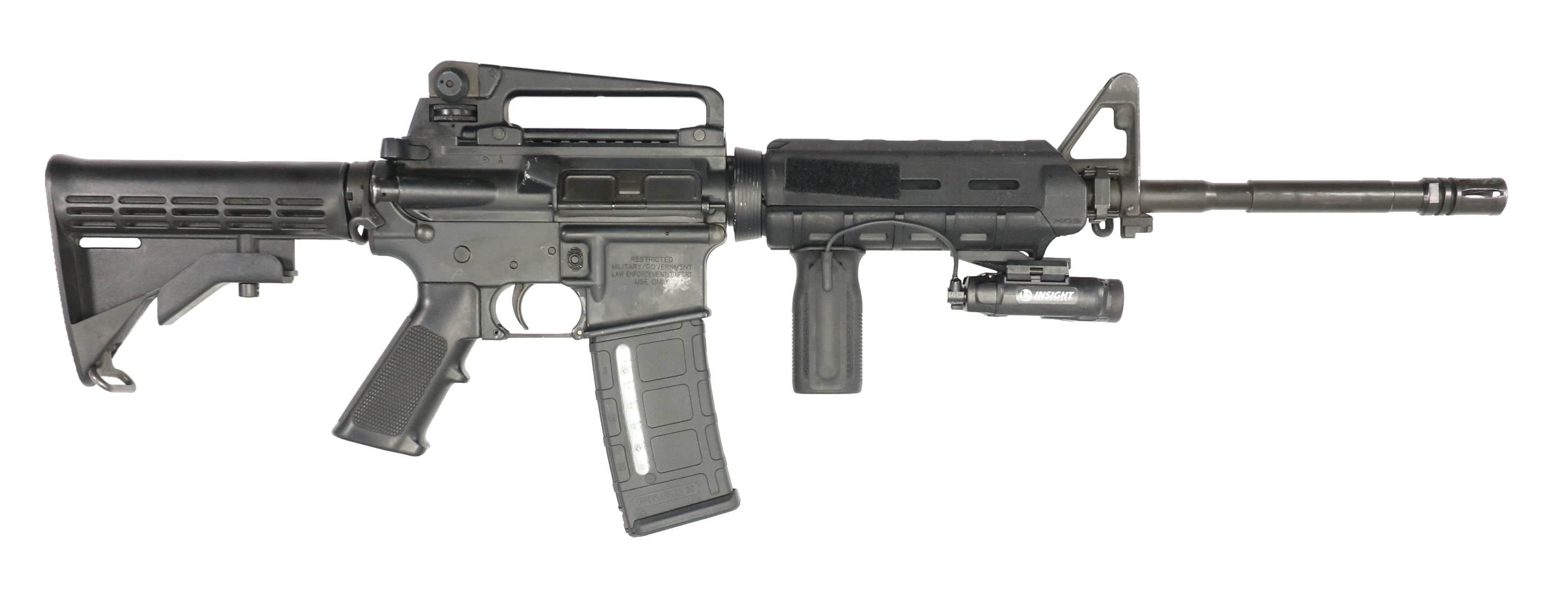 Colt Defense Canadian Law Enforcement Turn-In AR-15 Carbine 5.56 Nato, 16" BBL,  A2 Flash Hider, 1:7 Twist, L.E. or Military Only Marked Receiver