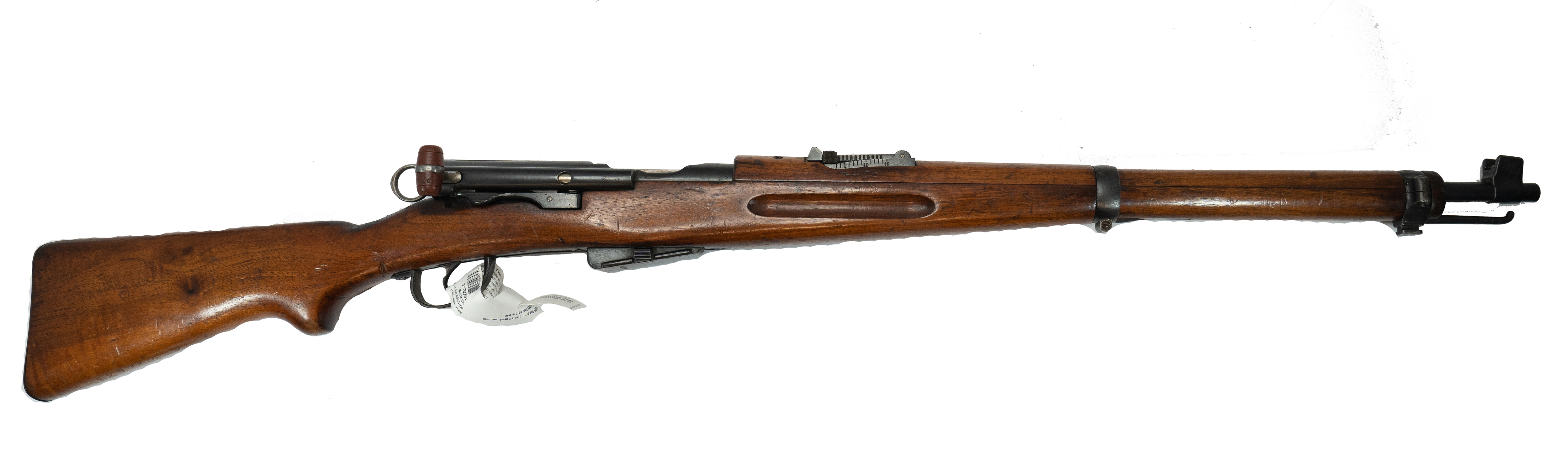 From Ben's Private Collection,Swiss K1911 Carbine Straight Pull Rifle 7.5x55 - Very Good Surplus Condition, All Matching, C & R Eligible -Ser # 136180-SM