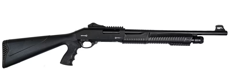Ermox XPro-T Pump Action 12 Gauge Shotgun, 18.5" Barrel, 5+1 Capacity, 3" Chamber, Ghost Sights, Pistol Grip - XPRO-T