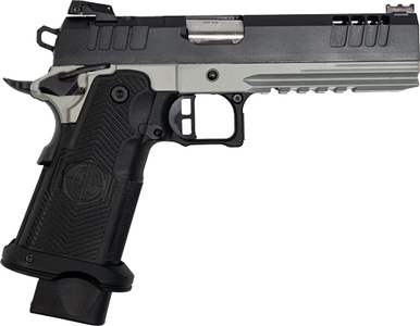 Great Lakes Firearms 1911DS SYNERGY 9mm Double Stack Full Size Cerakoted Bullshark, 5" Stainless Steel Barrel, Polymer Grip - GL1911DS-9FSS SRK