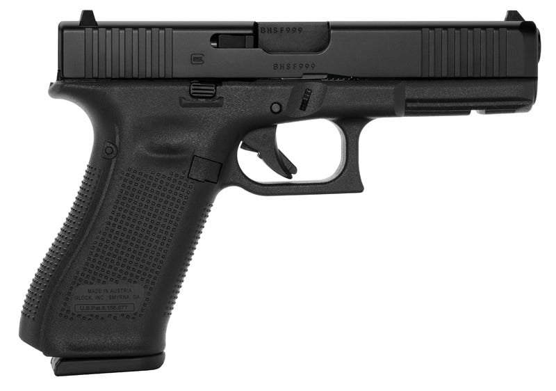 Glock 17V, Semi Automatic 9mm Pistol,  w/ Front Serrations, (3) 17rd Magazines, Flared Magwell, Ambidextrous Slide Release, V Series -  PV1750203