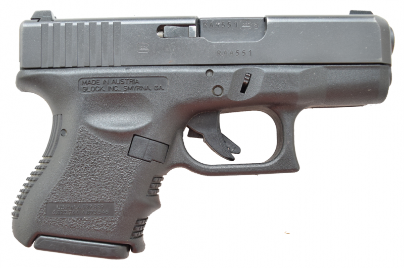 Glock 27 Used, .40 S&W Law Enforcement Trade In W /1 Factory 9 Rd Mag - Gen 3 - Good to Very Good Surplus Condition