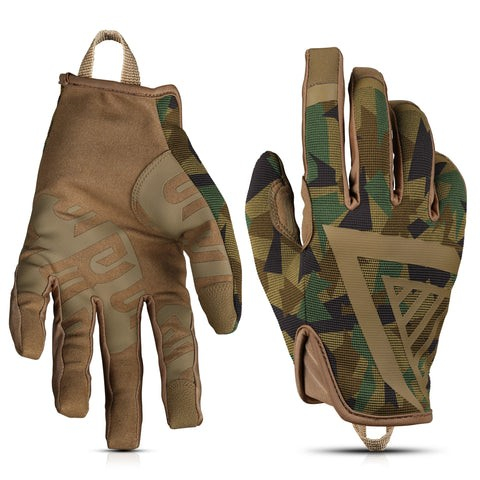 Glove Station Impulse High Dexterity Tactical Gloves - M90 Camouflage - Extra Large - MIL437-CFT-XL