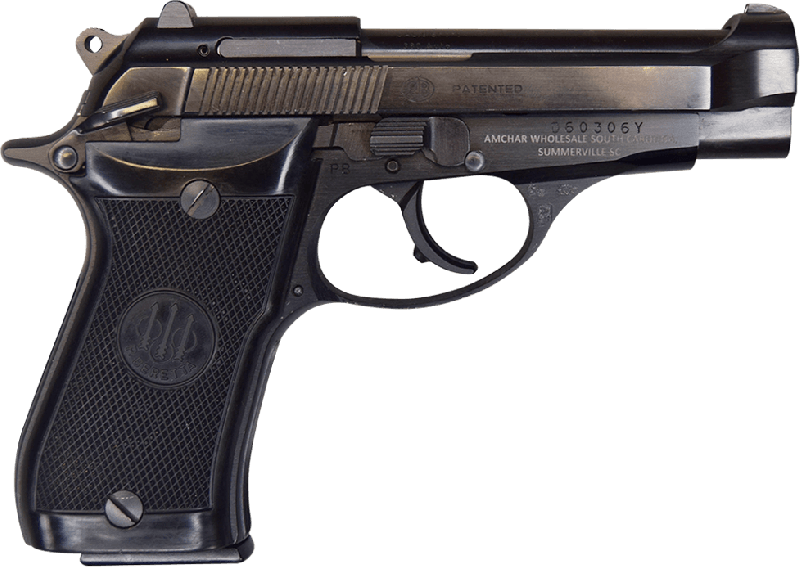 Beretta 85BB Pistol Used, Semi-Auto, 380 ACP 3.81" Barrel, 8 Round - Surplus Good / Very Good Condition
