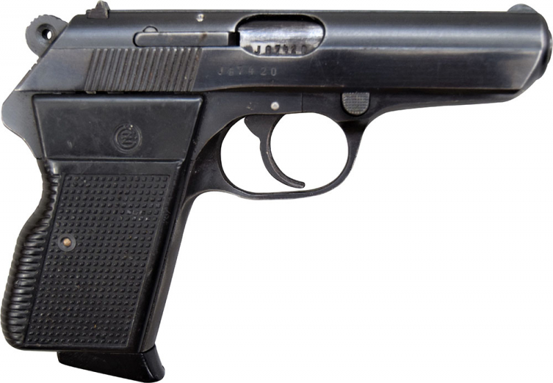 CZ-70 .32 ACP Pistol, Semi-Automatic, 8 Round Mag, Blued Finish - Made in Czechoslovakia - Surplus Good Condition - C&R Eligible
