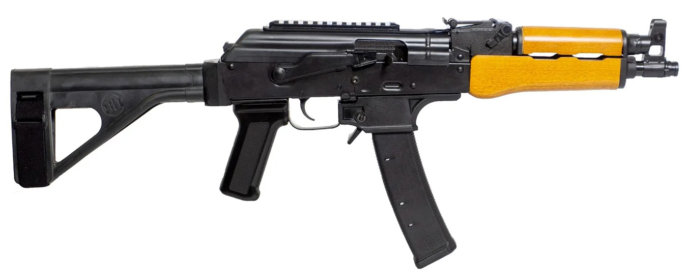 Century Arms Draco 9S 9mm AK-47 Pistol w/SB Tactical SOB 47 Brace 35rd mag  HG7889-N