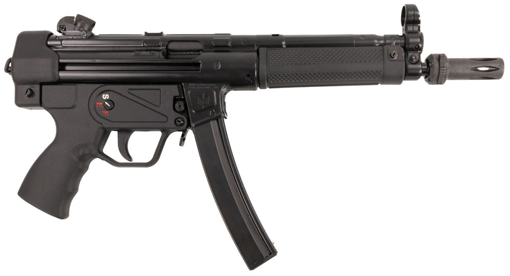 Military Armament Corporation MAC-5 9mm 8.9" Threaded Barrel 30rd Semi-Auto Pistol W/ Tri-Lug Muzzle Device