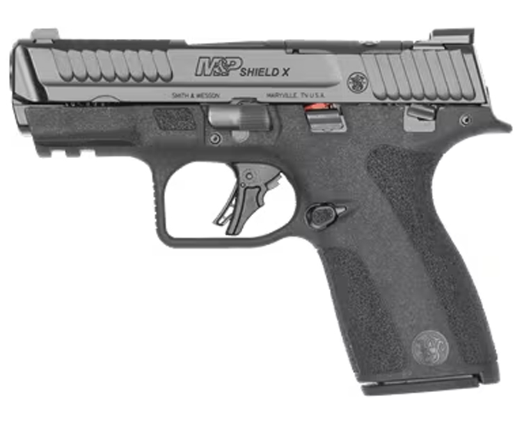 Smith & Wesson M&P Shield X 9mm 3.6" Barrel 10rd Semi-Auto Pistol, Manual Thumb Safety, Optics Ready