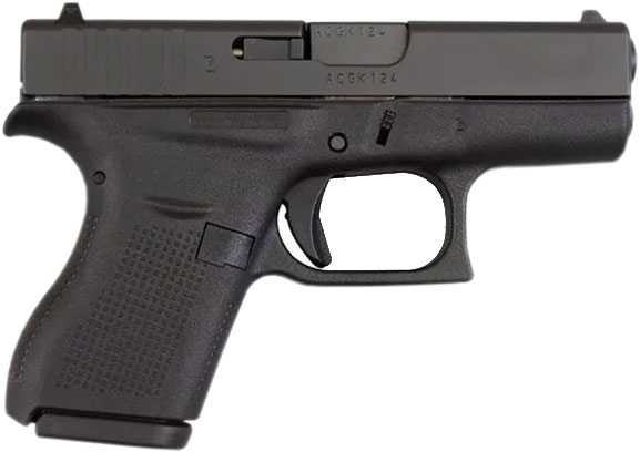 USED Glock 42 .380 ACP SubCompact Slimline 6 Rd Conceal Carry Handgun LEO Trade-In Surplus Excellent Condition