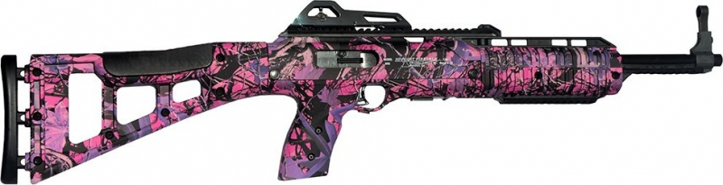 Hi-Point 9mm Carbine Rifle in Pink Camo Pattern Stock Model 995-TSPI