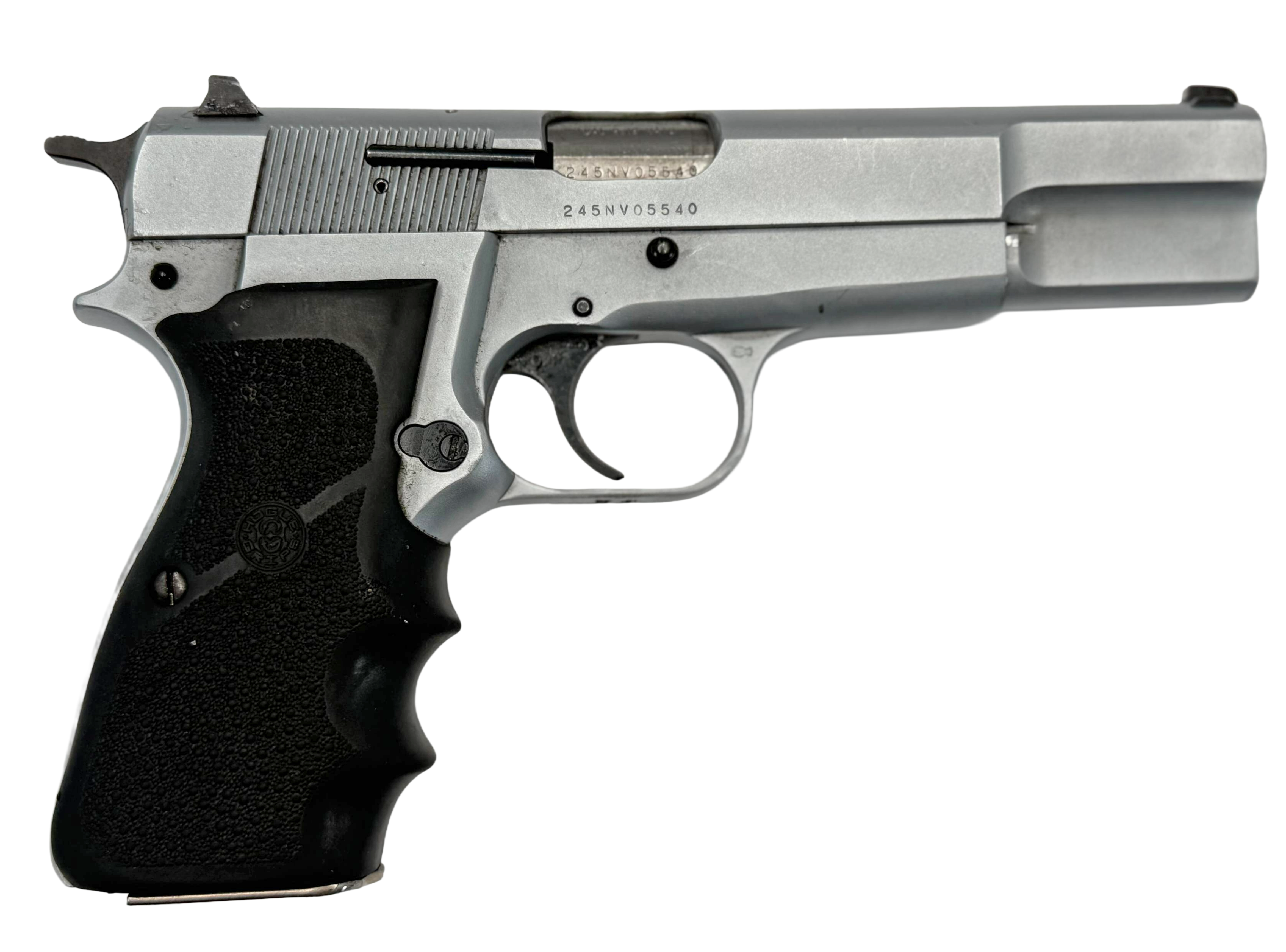 Browning Hi-Power 9mm Pistol, Original Belgian Made Police Surplus By F.N Herstal,13 Rd Mag, Various NRA Surplus Grade, Various Finishes - HG2340-MISC