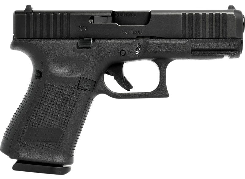 Glock 19V, Semi-Automatic Pistol, 4" Barrel, 9mm, (3) 15 Round Magazines, w/ Front Slide Serrations, Ambidextrous Slide Release, V Series - PV1950203