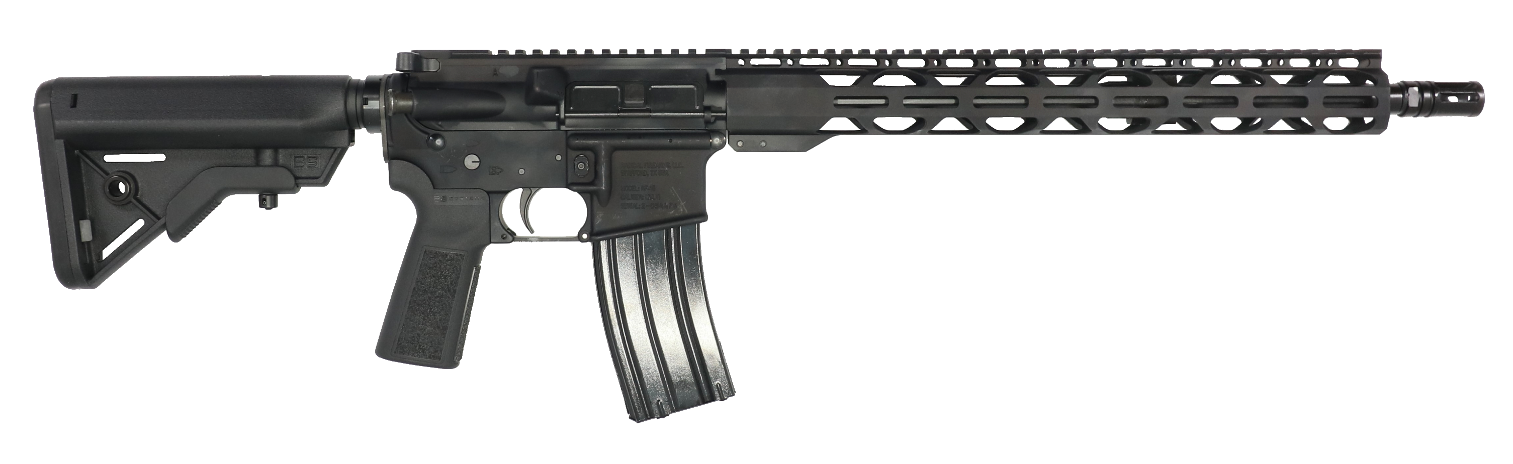 Radical Firearms FR16-5.56SOC-15RPR, AR-15 Rifle 5.56 Nato, 16" Socom Profile Barrel, RPR Free Float Rail -  30 Round Mag - RF00028
