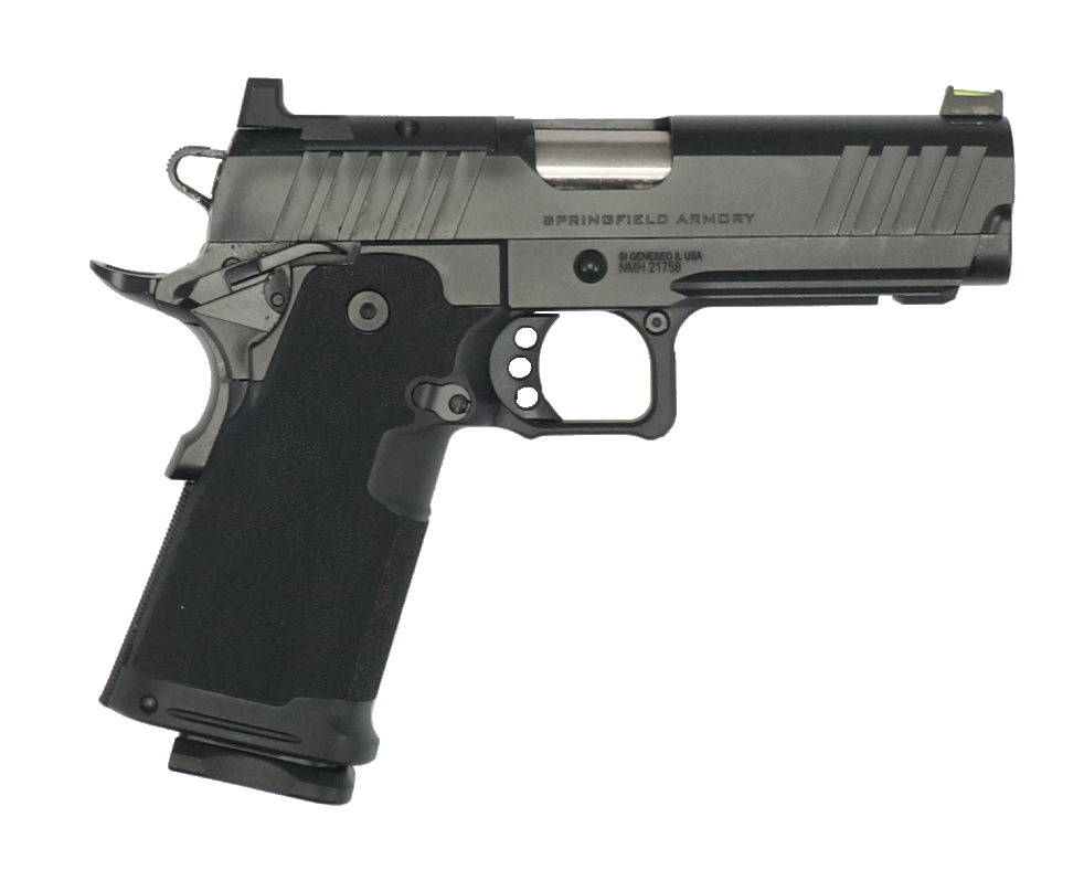 Springfield PH9117AOS Prodigy 1911 9mm Pistol, Optic Ready, 4.25 Match SS Barrel, 1-17 + 1- 20 Rd Mag, Ambi Safety, Grip Safety, Fiber Optic Sight