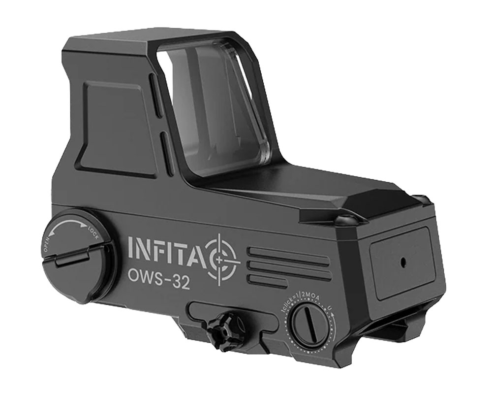 Infitac OWS-32 Optical Waveguide Sight 8A1-1000-10-A Multi-Reticle Red Dot NV Compatible