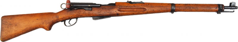 Swiss K1911 Carbine Straight Pull Rifle 7.5x55 - Good to Very Good Surplus Condition - C & R Eligible