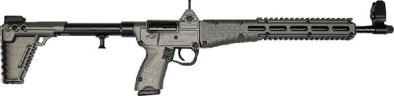 Kel-Tec SUB-2000 Collapsible Rifle Black & Tungsten 9mm 17rd Fits Glock 17 - KELTSUB2K9GLK17BTNG