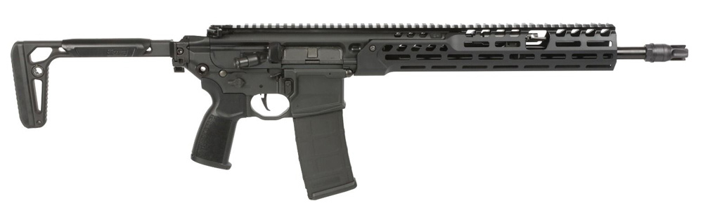Sig Sauer MCX-SPEAR LT RMCX-556N-16B-LT-B Rifle 5.56 NATO 16" 30rd Semi-Auto Folding/Telescoping Stock, Ambi Controls.