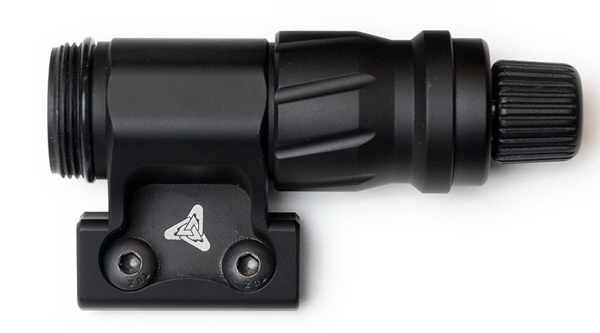 Valhalla Tactical Baldr Micro SOL + ODA Weapon Light Mount/Switch Combo, No Light Head - VTX-BDRSOL-MC-BK