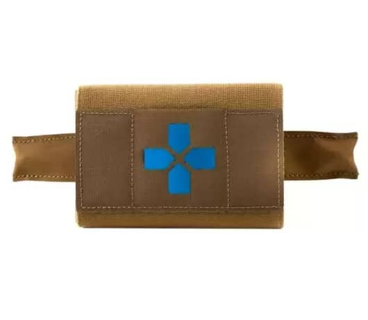 Blue Force Gear - Micro Trauma Kit NOW! - Belt Mount - Empty - Coyote Brown - BT-TKN-MTKN-EMPTY-CB