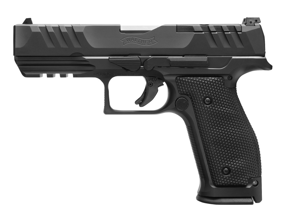Walther PDP Steel Frame Full Size 9mm 4.5" Barrel 18rd Semi-Auto Pistol, Dynamic Performance Trigger - Optics Ready