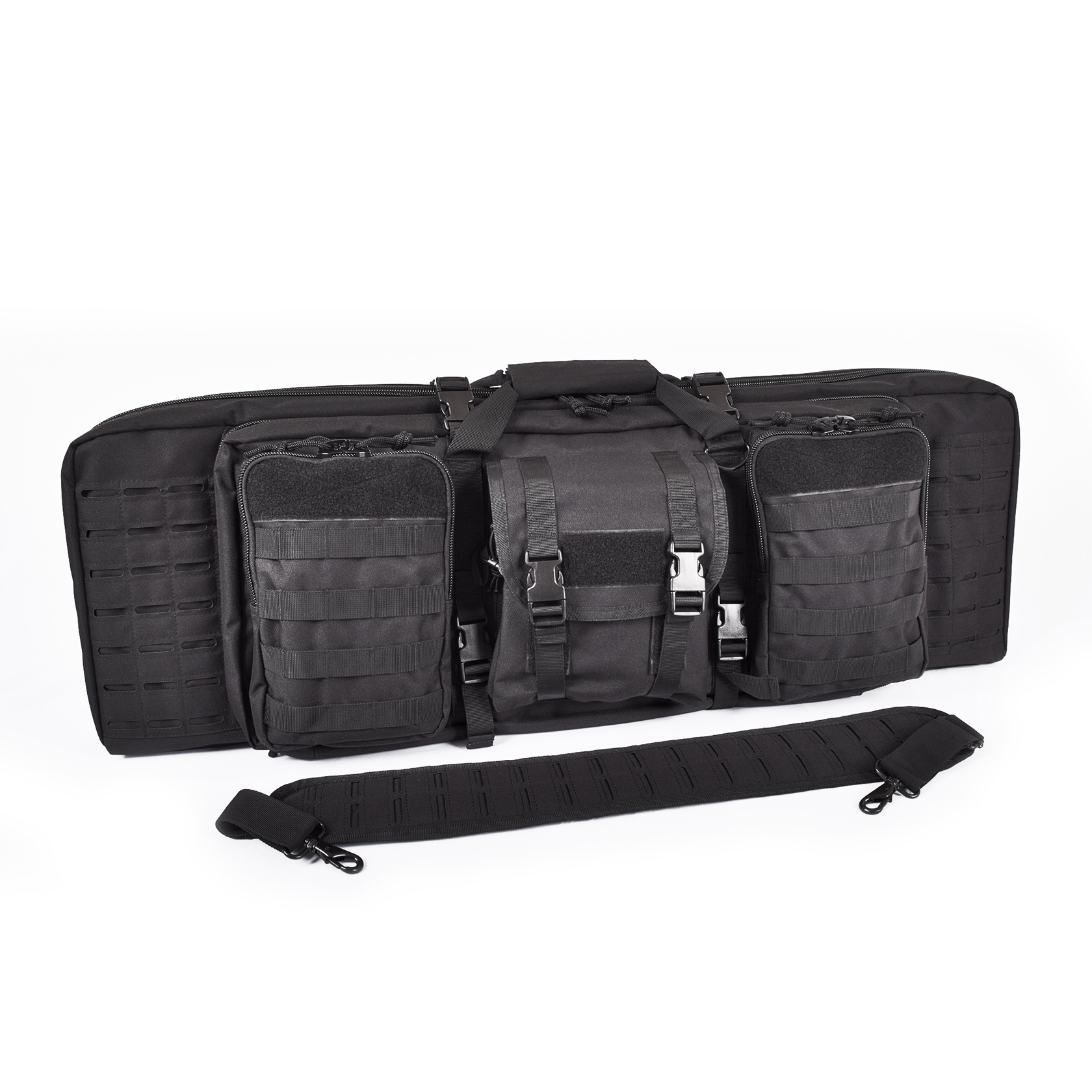 Fear Gear American Classic 36" Double Rifle Case - Black - WM1121-36B