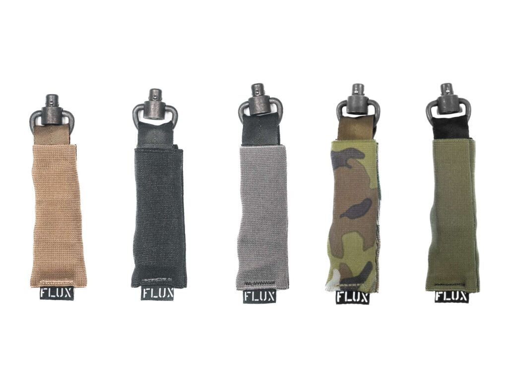 Flux Defense RIPCORD PDW Sling - Made In The USA, Berry Compliant , Adjustable, Single Point QD Sling Point, 600lb Rating, Multiple Colors