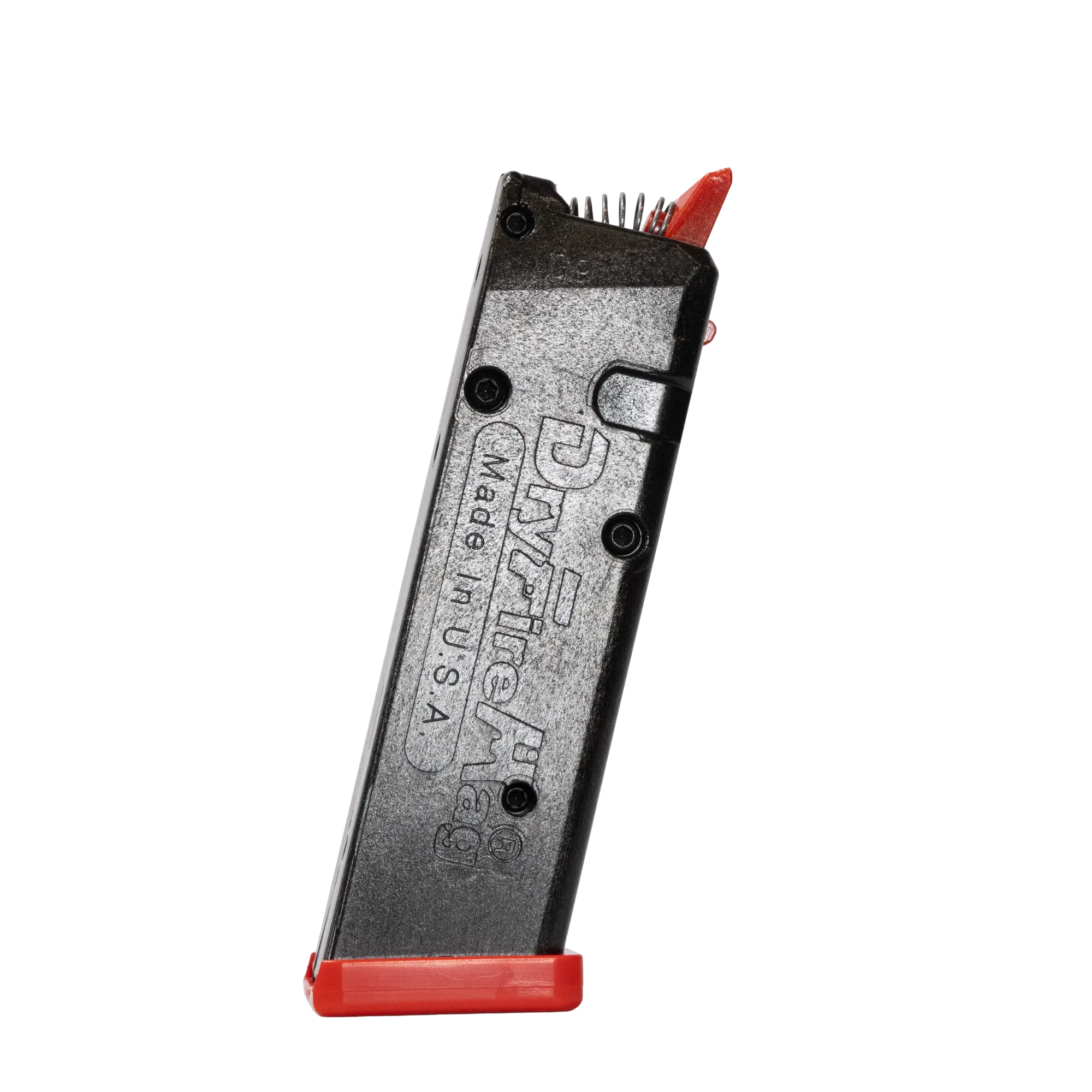 DryFireMag for Ruger RXM, Training Magazine, RED Base Plate - D-RXM