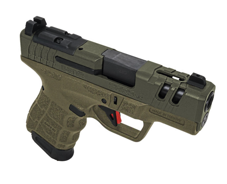 SAR USA SAR9 Subcompact GEN2 OD Green, 9mm, 3.3" BBL, 2x12 Rds