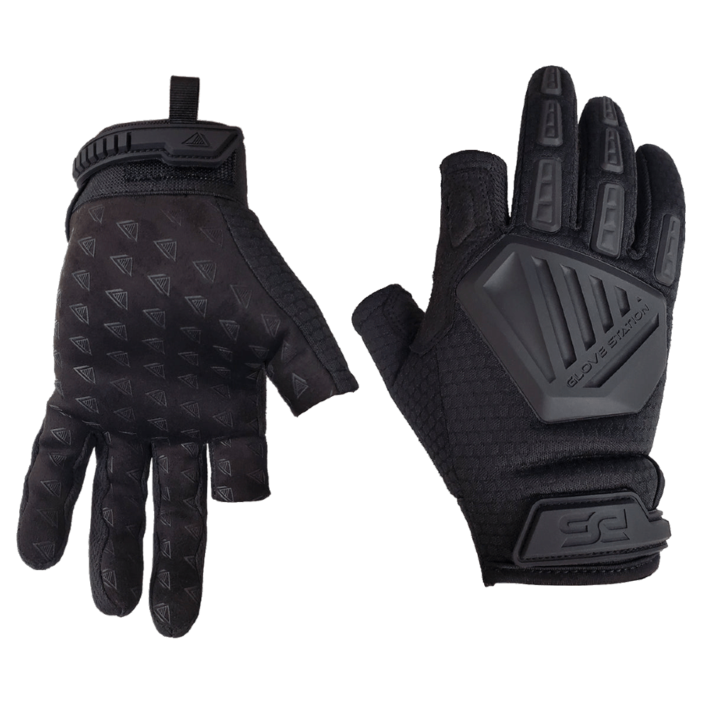 Glove Station Shooter Tactile Utility Gloves - Black - 2XL - GS-SHOT550-BK-2XL