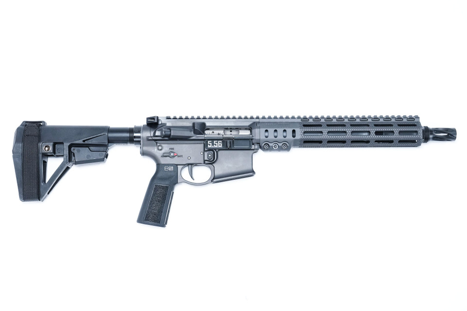 Sons of Liberty MK1 CAR Pistol - 11.5" 5.56 P3 CL Barrel - 10.75" MK1 Cable Management Rail - Anodized Gray - Brace -  MK1-CAR-556-115CL-PISTOL-A-GRY