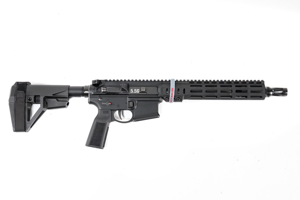 Sons of Liberty MK1 CAR Pistol - 11.5" 5.56 P3 CL Barrel - 10.75" MK1 Cable Management Rail - Anodized Black - Brace -  MK1-CAR-556-115CL-PISTOL-A-BLK