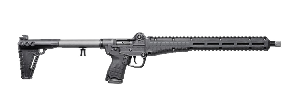 Kel-Tec SUB2000 Gen3 Semi-Automatic 9x19mm Rifle, 16.15" Black Nitride Steel Barrel, 15+1 Capacity - Black - SUB2K9GLKBLK