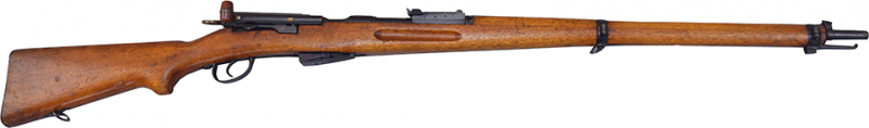 Swiss 1911 Long Straight Pull Rifle 7.5x55 - Good to Very Good Condition - C&R Eligible