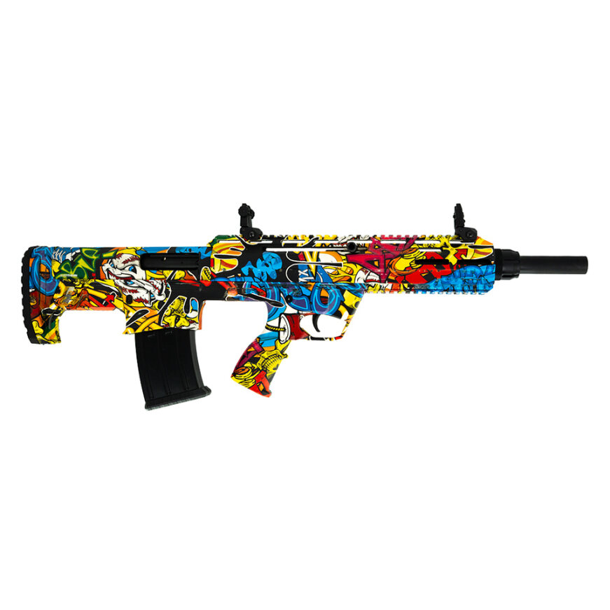 Choke Set, Flip-up Sights, 3" Chamber, Urban Graffiti Camo- TBP12UC
