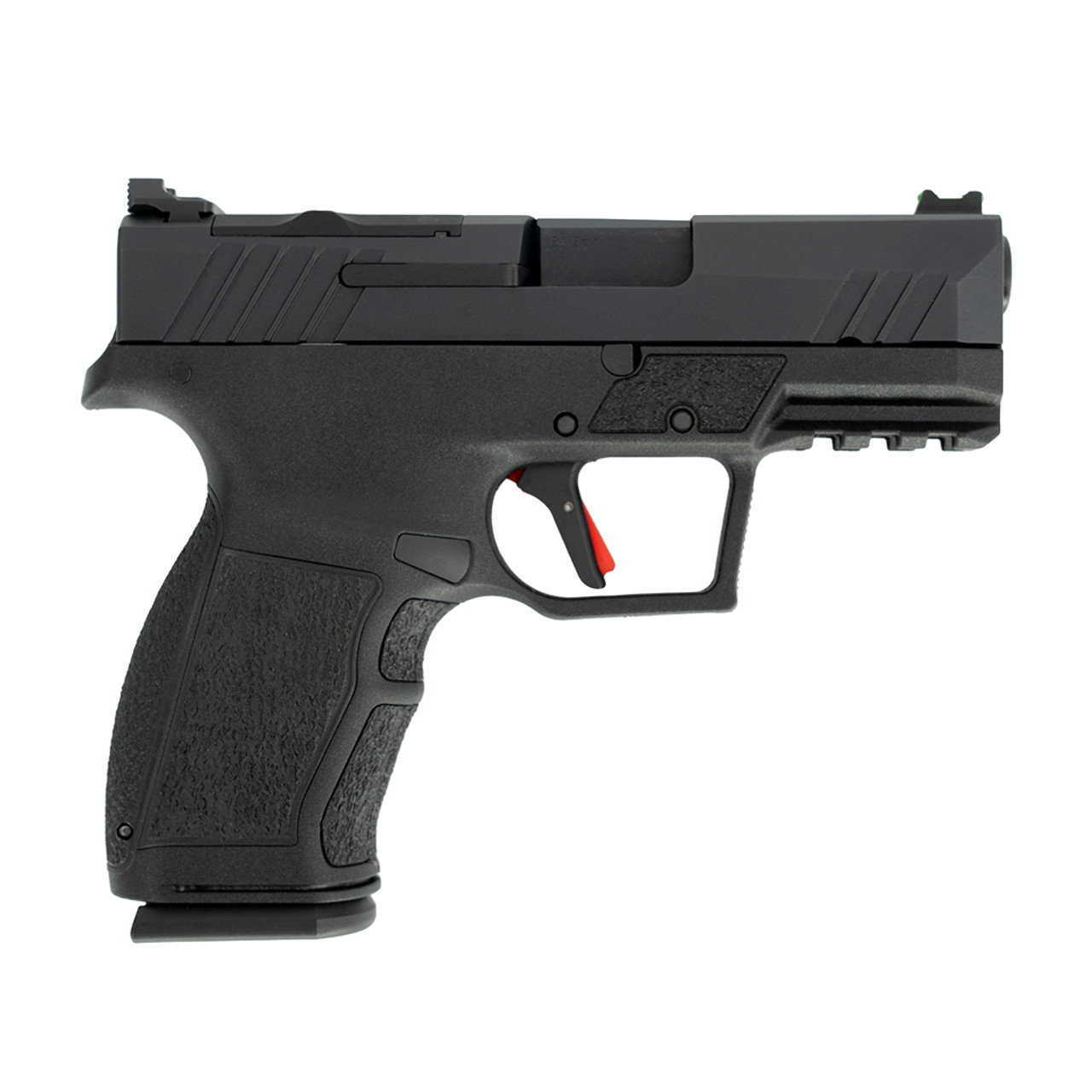 Tisas PX-9 Gen 3 Carry, 3.5" Barrel, Optic Ready, RMR footprint, Flat Trigger, Fiber Optic Front Sight, 15 Round Magazine, Black
