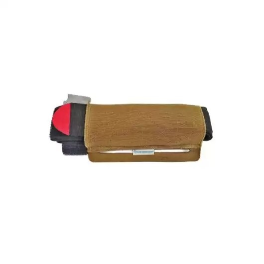 Blue Force Gear - The Hammock - Tourniquet Holster - Fits Micro Trauma Kit - Empty - Coyote Brown - M-TQH-HMK-CB