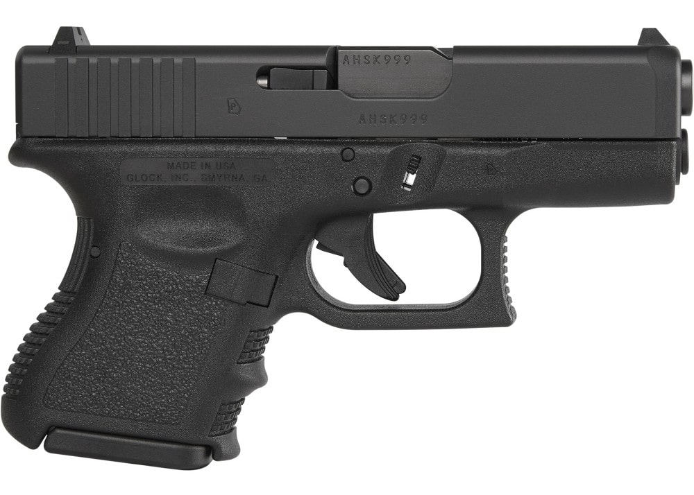 Glock 28 Gen 3 380 ACP Pistol, 3.43" Barrel, (2) 10 Round Mags - UI2850201