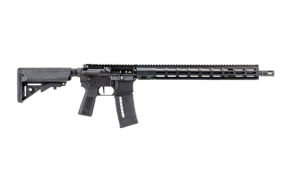 IWI Zion-15 Semi-Auto .223/5.56x45mm AR-15 Rifle 18" Barrel, B5 Systems Stock & Grip, 30 Round Capacity - Black - Z15SPR18