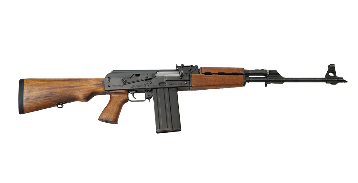 Zastava ZR77308W PAP M77 AK .308 WIN, 20rd Magazine, Hardwood Furniture, Black